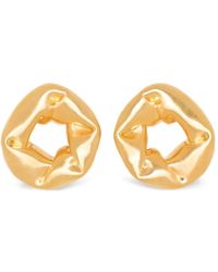 Completedworks - Oversized Scrunch Earrings - Lyst