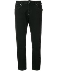 Philipp Plein Cropped Jeans - Zwart