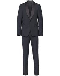 Prada - Single-Breasted Wool And Mohair Tuxedo - Lyst