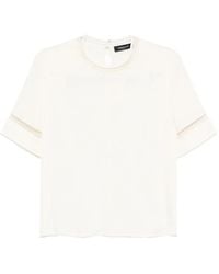 Fabiana Filippi - Sleeve-Detail Blouse - Lyst