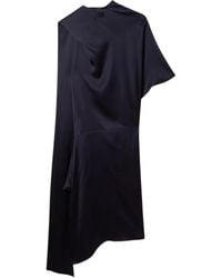 Stella McCartney - Asymmetrisches Midikleid - Lyst