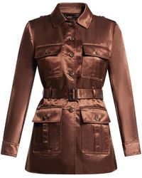 Tom Ford - ベルテッド サテンジャケット - Lyst