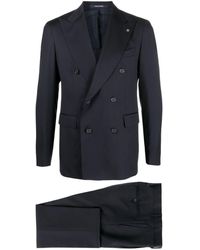 Tagliatore - Double-breasted Wool Suit - Lyst