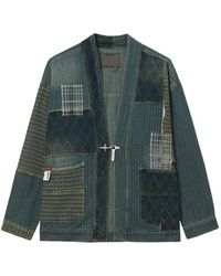 Musium Div. - Patchwork Denim Jacket - Lyst