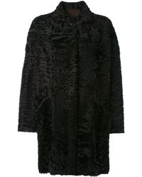 Liska 'Hyrmes' Pelzmantel - Braun