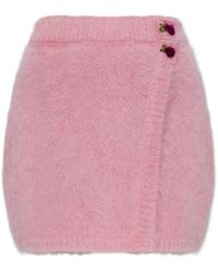 Alessandra Rich - Wool Skirt - Lyst