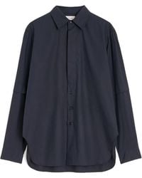 Lemaire - Camisa con aberturas laterales - Lyst