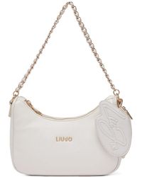 Liu Jo - Small Logo-Lettering Shoulder Bag - Lyst