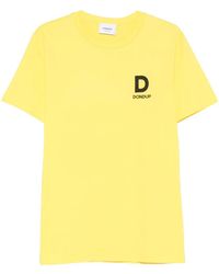 Dondup - Logo-Print Cotton T-Shirt - Lyst