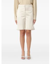Patrizia Pepe - Shorts Met Satijnen-Effect - Lyst