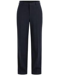 ARMANI EXCHANGE - Logo-Plaque Trousers - Lyst