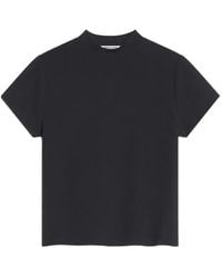 Maison Kitsuné - Mock-Neck Short-Sleeve T-Shirt - Lyst