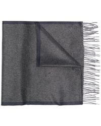 Ferragamo - Fringe-Trimmed Silk Scarf - Lyst