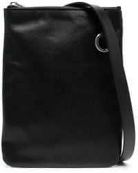 Jil Sander - Leather Messenger Bag - Lyst