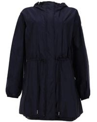 Moncler - Hooded Drawstring-Waist Coat - Lyst