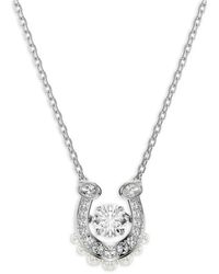 Swarovski - Symbolica Horseshoe-Pendant Necklace - Lyst