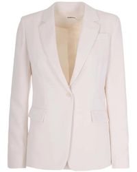P.A.R.O.S.H. - Button Fastening Blazer - Lyst