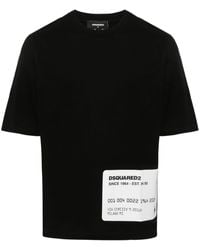 DSquared² - Camiseta con logo estampado - Lyst