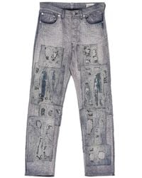 Kafeneo by TBF - Hose Im Patchwork-Look - Lyst