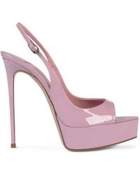 Le Silla - Uma Slingback Platform Pumps - Lyst
