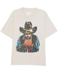 Melt - Graphic-Print Crew Neck T-Shirt - Lyst