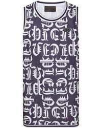 Philipp Plein - Canotta Con Stampa - Lyst