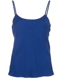 Max Mara - Sleeveless Silk Top - Lyst