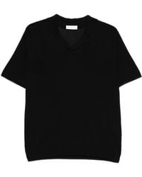 Roberto Collina - V-Neck T-Shirt - Lyst