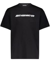 Mostly Heard Rarely Seen - Logo-Embroidered Cotton T-Shirt - Lyst