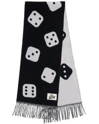 Marc Jacobs - The Dice Fringed Scarf - Lyst