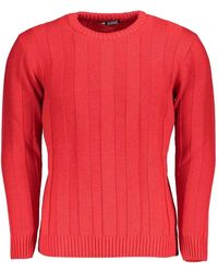 U.S. Grand - Ribbed-Knit Crew-Neck Jumper - Lyst