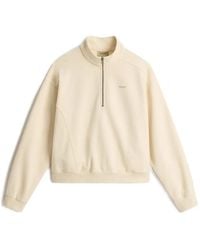 Woolrich - Mock-Neck Zip-Up Sweatshirt - Lyst