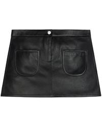 Courreges - Leren Mini-Rok - Lyst