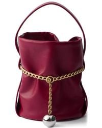 Prada - Petit Sac Noir Nappa Leather Mini-Bucket Bag - Lyst
