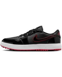 Nike - Air 1 Low G Spiked Patent Leather Sneakers - Lyst