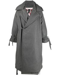 Thom Browne - Padded Off-Centre Button Coat - Lyst