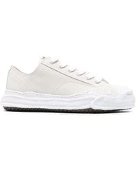 Maison Mihara Yasuhiro - Hank Og Sole Suede Low-Top Sneakers - Lyst