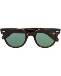 Cutler and Gross - Tortoiseshell Effect Sunglasses - Lyst