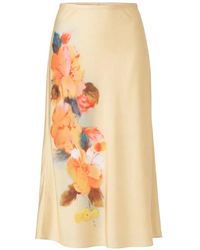 Cinq À Sept - Jupe Mi-Longue Carole À Fleurs - Lyst