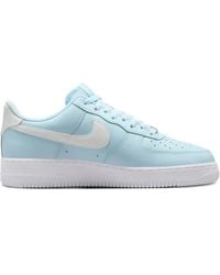 Nike - Zapatillas Air Force 1 Low '07 Glacier Blue White - Lyst