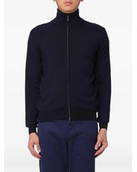 XC - Zip-Up Merino-Wool Cardigan - Lyst