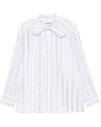 Plan C - Gestreepte Blouse - Lyst
