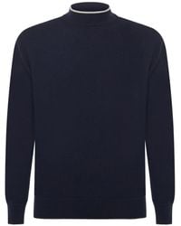 Eleventy - Pull À Col Roulé - Lyst