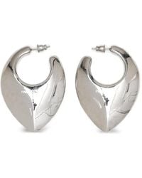 Panconesi - Heart-Shaped Hoop Earrings - Lyst