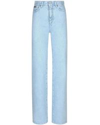 Dolce & Gabbana - High Waist Skinny Jeans - Lyst