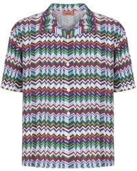 Missoni - Zigzag Button-Up Shirt - Lyst