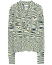 Ganni - Recycled Viscose Polyamide Jersey - Lyst