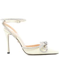 Mach & Mach - Bow Ankle-Strap Pumps - Lyst