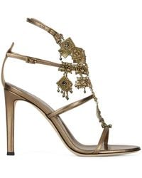 Giuseppe Zanotti - Amira Charm-embellished Sandals - Lyst