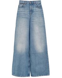 Chloé - Wide-Leg Denim Jeans - Lyst